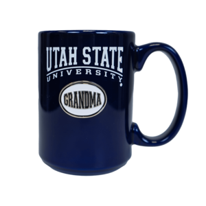 Grandma, Mug, Embellished, Navy